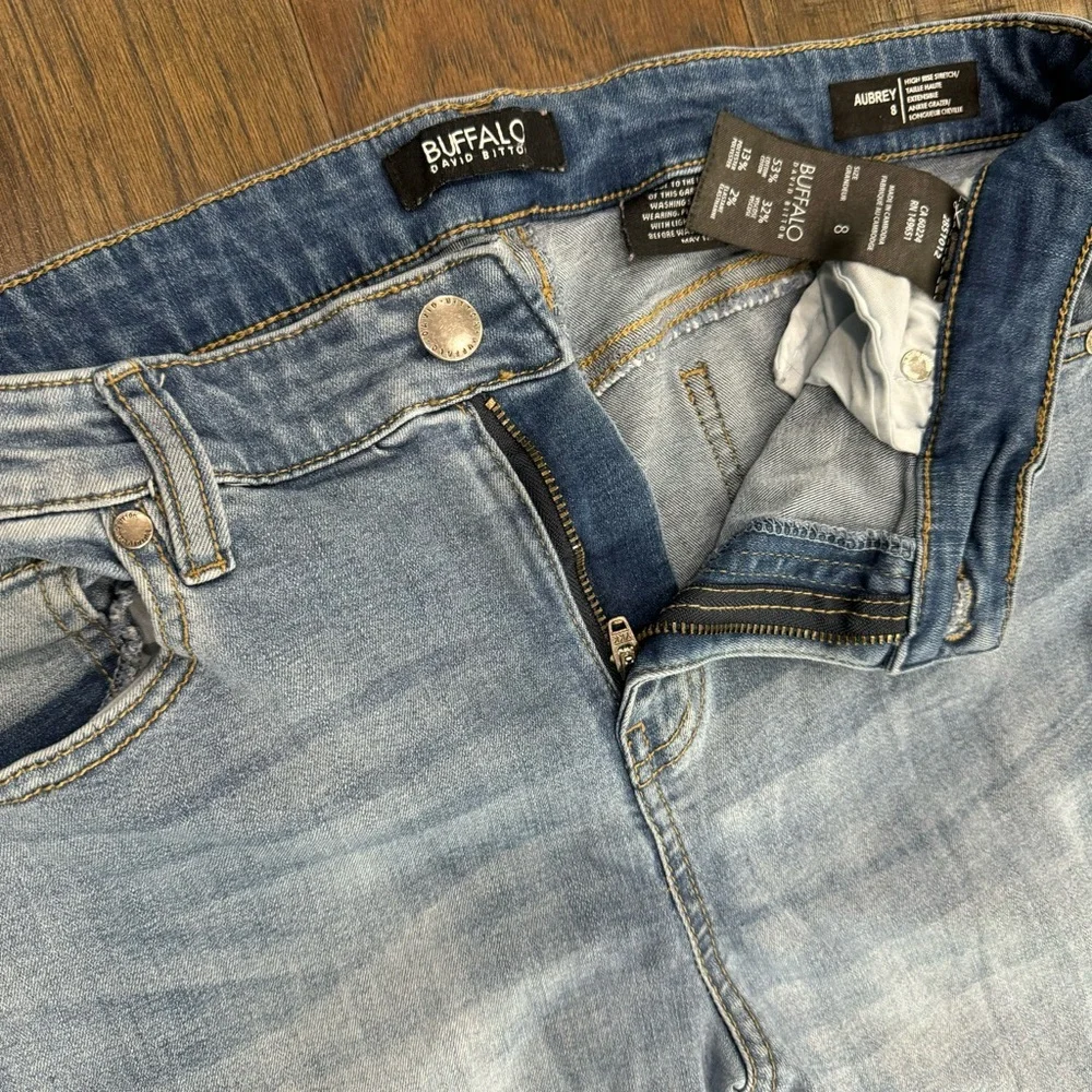 Buffalo David Bitton High Rise Stretch Jeans - Picture 2 of 9